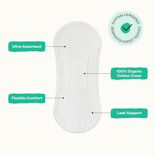 The Honey Pot Company - Herbal Everyday Panty Liners for Women - Infused w/Essential Oils for Cooling Effect & Organic Cot...