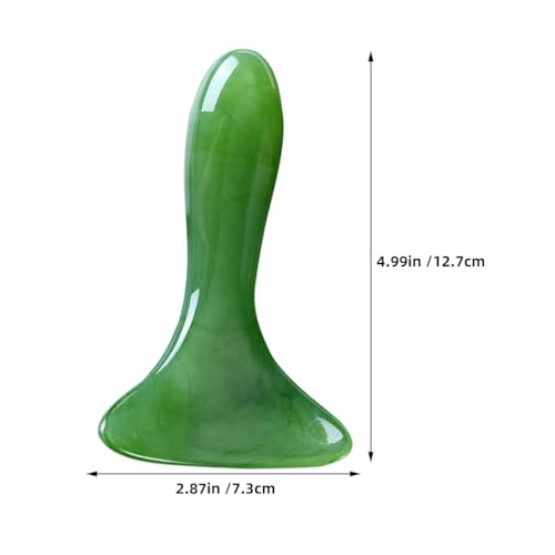 Nolitoy 2Pcs Resin Gua Sha Scrape Shovel Set for Full Body Use Curved Edge Massage Tool for Meridian Health in Assorted Co...