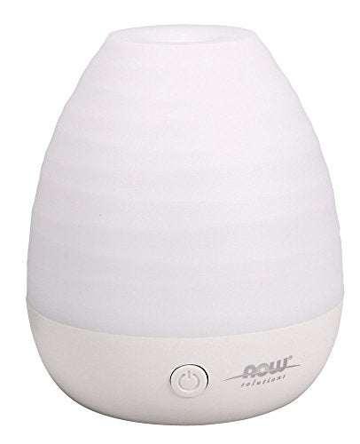 NOW Essential Oils, Ultrasonic USB Aromatherapy Oil Diffuser, Extremely Quiet, Heat Free, and Easy to Clean, Color Changin...