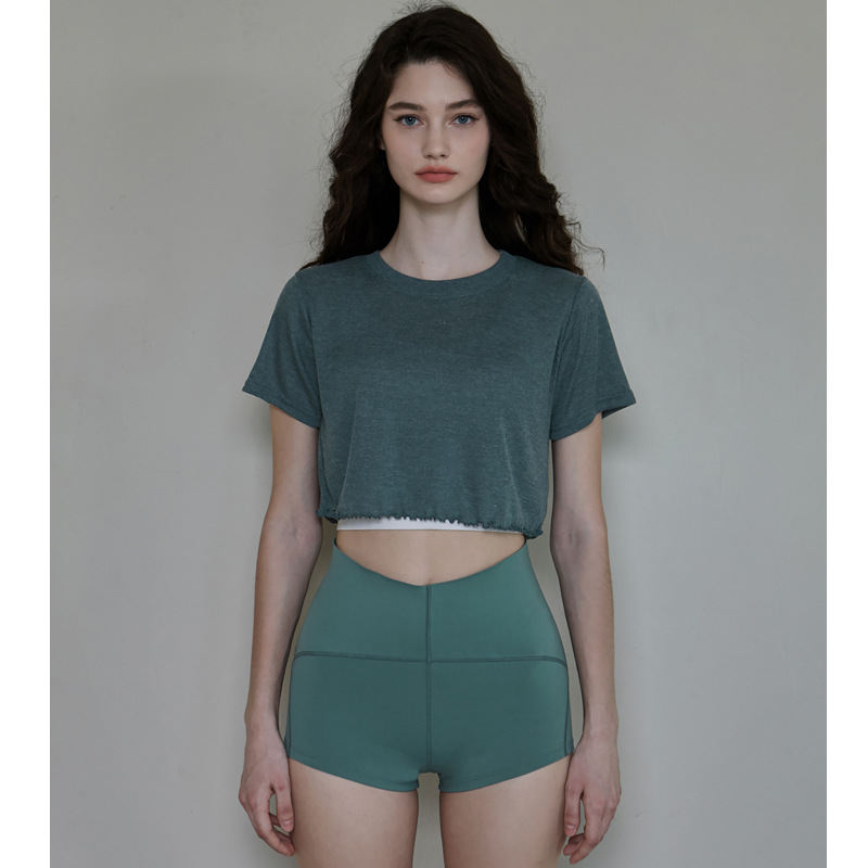 Yoga Clothes Short Sleeve Workout Top