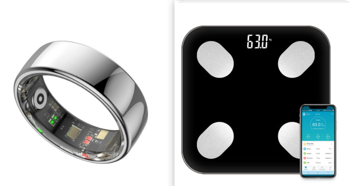 R08 Smart Ring Waterproof Blood Oxygen Sleep Tracking