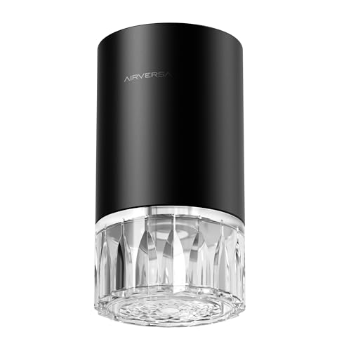 Airversa Waterless Essential Oil Diffuser for Home Room Desk Car Air Freshener Diffuser, Up to 600 sq ft, Battery Operate...