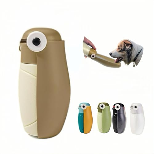 Dog Water Bottle Portable Puppy Travel Foldable Water Bottle Leak Proof Water Dispenser for Pet Cats Walking Hiking Travel...