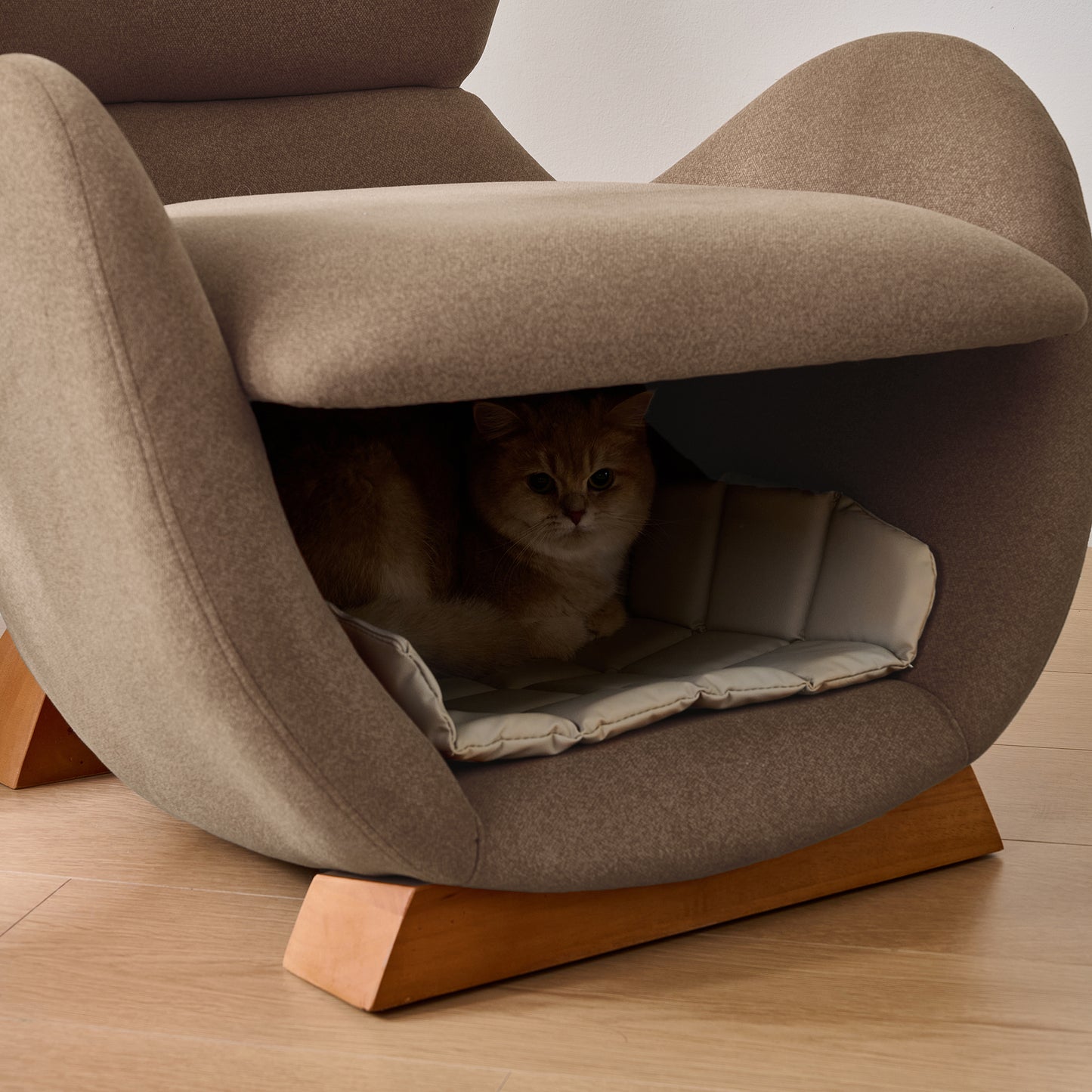 Whale Shark Look Designer Lounge Chair  Pet-friendly Lounge Chair, Provides A Retreat For Cats And Small Dogs,anti-cat Scratch Fabric,single Sofa, Living Room TV Chair