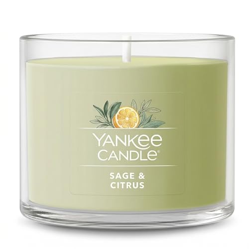 Yankee Candle Minis Jar, Zen Oasis Fragrance, Premium Scented Votives for Calm Relaxation Ambient Lighting and Aesthetic R...