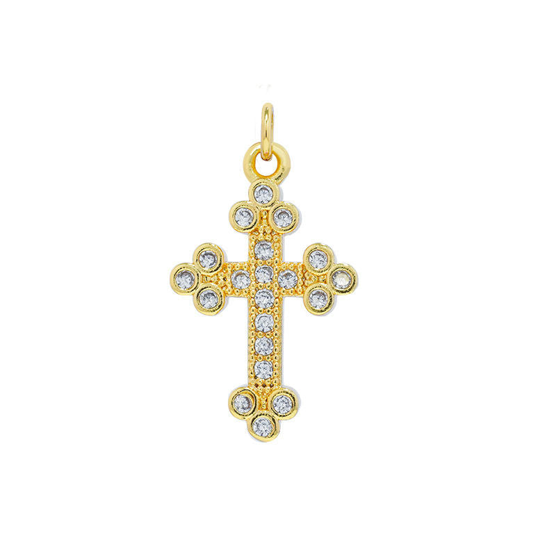 Diy Pendant Bracelet Accessories Micro Inlaid Zircon