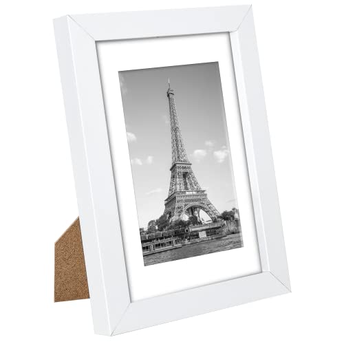 upsimples 4x6 Picture Frame Set of 10, Display Pictures 3.5x5 with Mat or 4x6 Without, Multi Photo Frames Collage for Wall...
