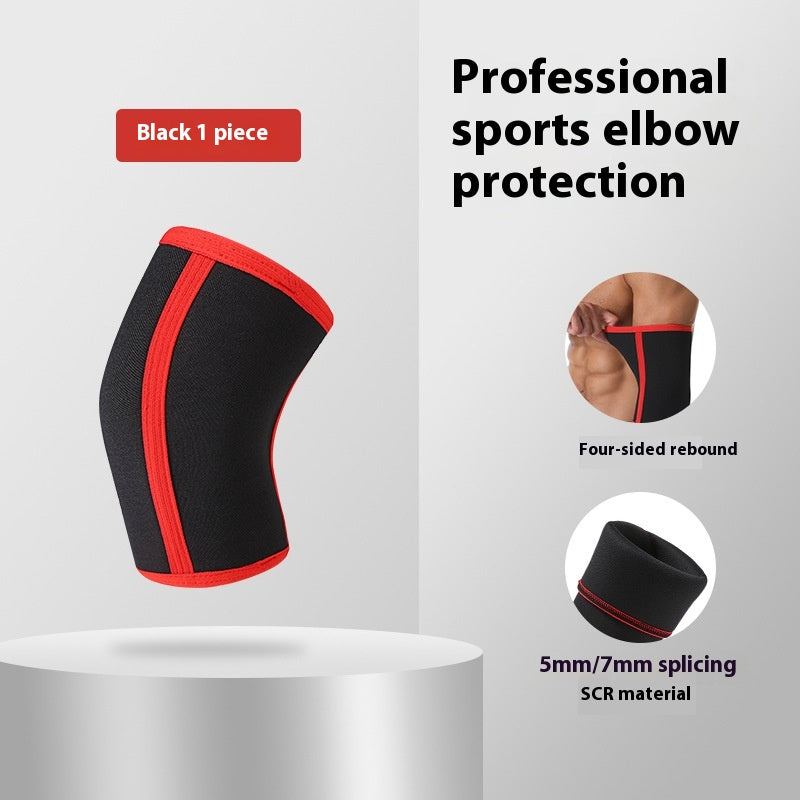 Fitness Exercise Dedicated 7 Mm5mm Neoprene Arm Protector Hercules Strength Training Weightlifting Elbow Pad