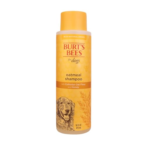 Burt’s Bees for Pets Oatmeal Dog Shampoo with Honey, Soothing Dog Shampoo for Itchy and Sensitive Skin, pH Balanced Formul...
