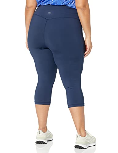 Amazon Essentials Women's High Waisted Active Sculpt Cropped Workout Exercise Capri Leggings