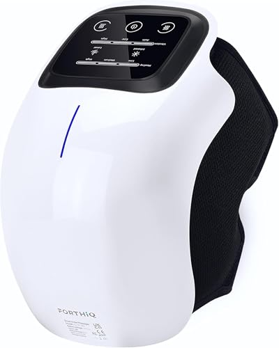 FORTHIQ Knee Massager Smart for Pain Relief with Heat and Red Light Therapy, 2026 Updated Edition, Relax Tight Muscles, Id...