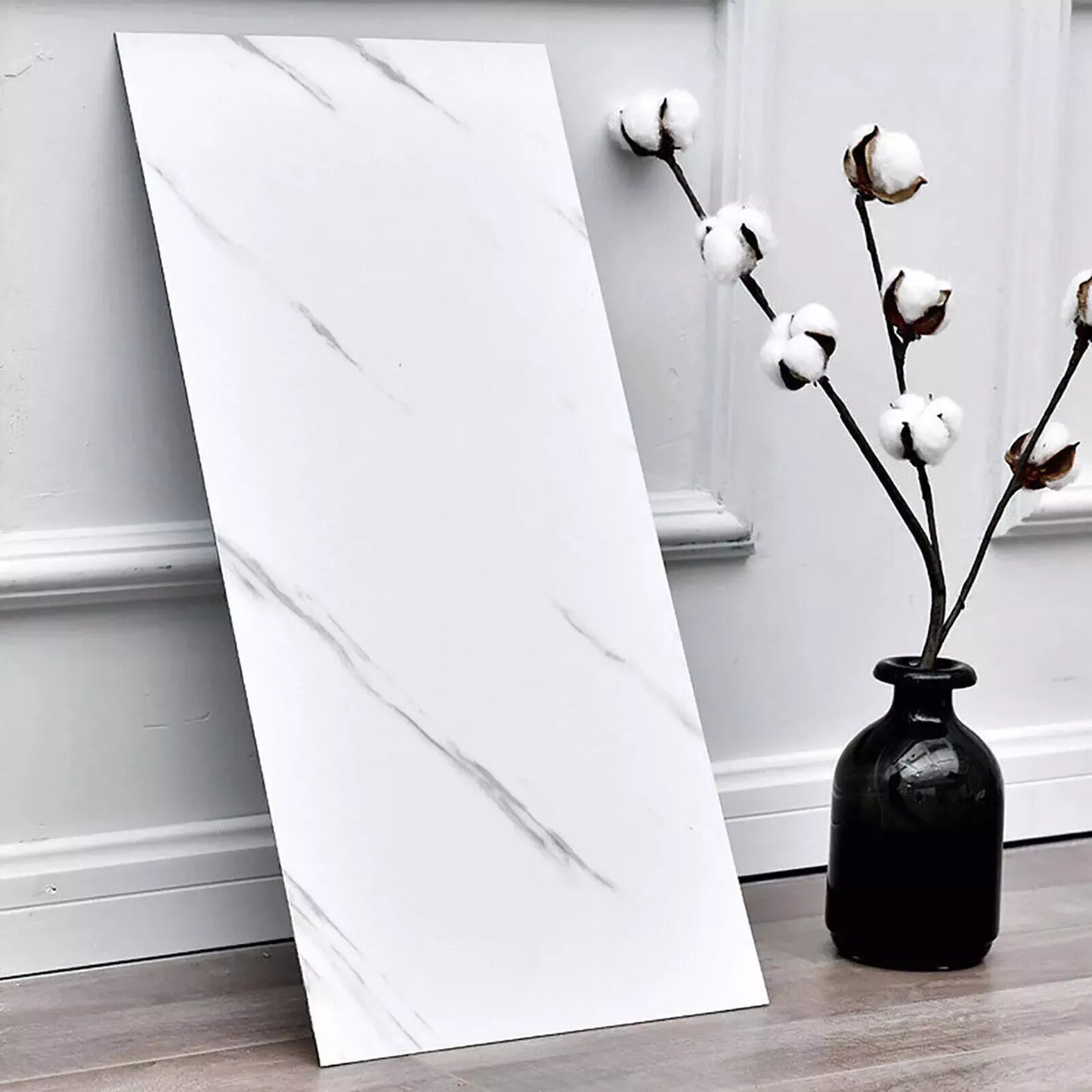 10 Self-adhesive Marble Tile Stickers For Kitchen, Living Room And Bathroom