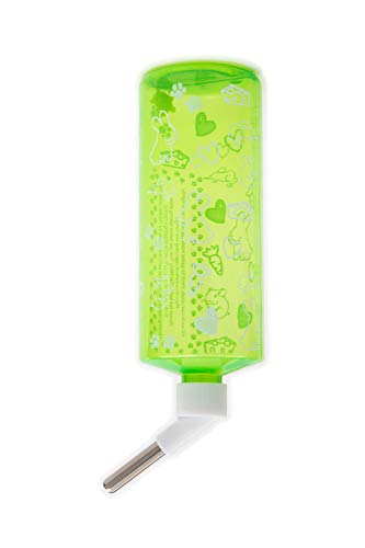 Lixit® Critter Bright Water Bottles for Hamsters, Rabbits, Chinchillas, Ferrets, Guinea Pigs and Other Small Animals - Mad...