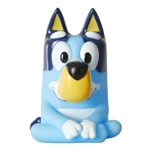 Bluey Squishy Night Light 6" LED Soft Mood Lamp for Decor, Kids Bedrooms, Collectors & Gift Giving
