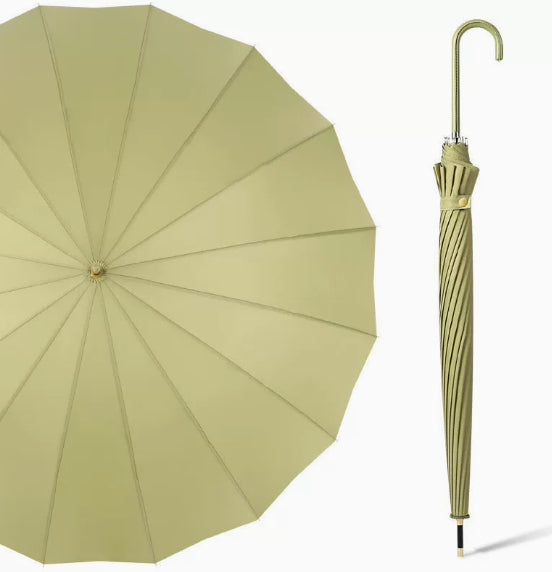 Atmospheric Korean-style Long-handled Umbrella