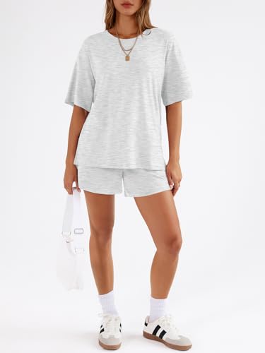 Trendy Queen 2 Piece Summer Set Oversized Top & Loose Fit Shorts with Pockets