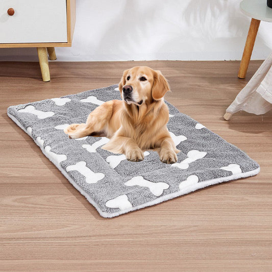 Warm Plush Pet Dog Bed Mat
