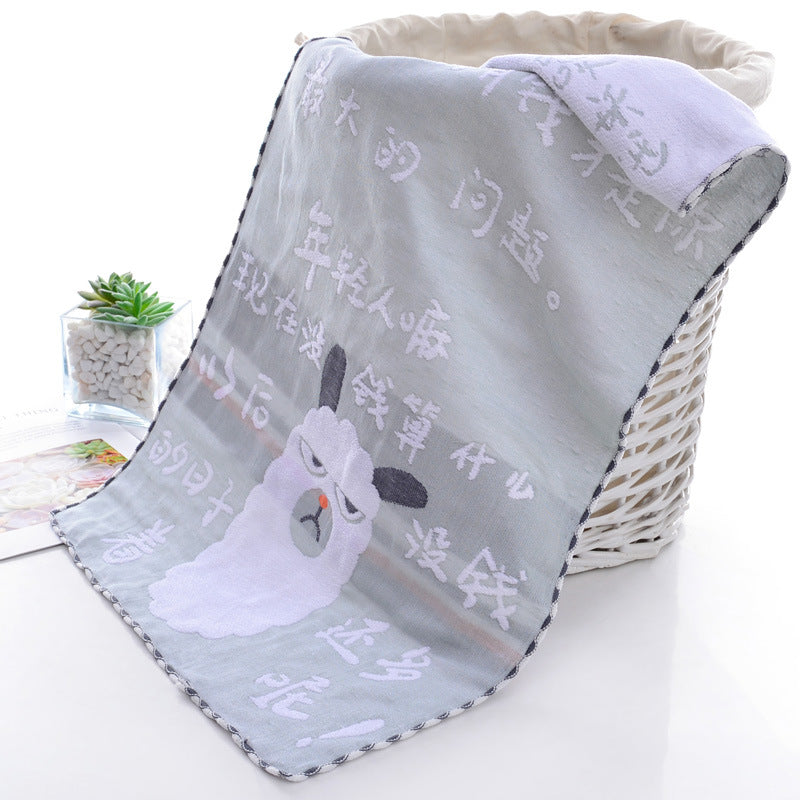 Pure Cotton Towel For Home Use Soft And Highly Absorbent