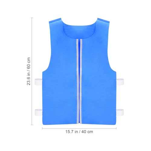 INOOMP Cooling Vest for Men and Women Breathable Pva Ice Cooling Vest for Outdoor Sports and Activities Reusable Evaporati...