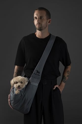 Noah & Paw Dog Sling Carrier for Small Dogs 5-18lb, Dog Sling for Small Dogs and Cats, Dog Carrier with Adjustable Padded ...