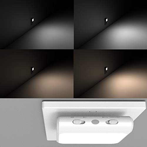Solatec Plug-in Led Night Light with Auto Dusk to Dawn Sensor,Adjustable Brightness and Color, Warm White,Cool White Light...