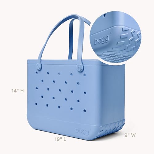 BOGG BAG Original Large Tote – 19” x 14” x 9” – Durable, Washable, Tip-proof – Beach, Pool, Boat, Work, Sports
