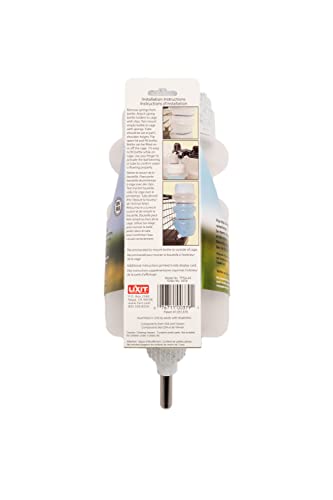 Lixit® Top Fill No Drip Water Bottles for Rabbits, Ferrets, Hamsters, Guinea Pigs, Rats, Chinchillas and Other Small Anima...