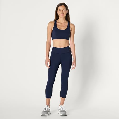 Amazon Essentials Women's Active Total Train Medium Support Racerback Sports Bra