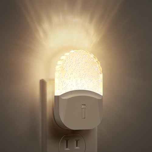 DORESshop LED Night Light, Baby Night Lights [2 Pack], Plug in Night Light with Auto Dusk to Dawn Sensor, Adjustable Brigh...