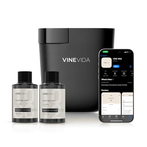 VINEVIDA Prime Plug-in Diffuser for Home & Office | Fragrance Oil Diffuser - Cold Air Diffuser for Essential Oils | Scent ...