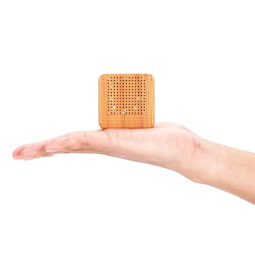 Weljoy Wood Grain Portable Diffuser for Essential Oils – Car or Travel, Mini Size, Quiet, Waterless, Re-Chargeable Battery...