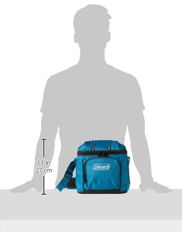 Coleman Chiller Insulated Soft Cooler, Leakproof 9/16/30 Can Cooler with 12+ Hour Ice Retention, Made with Recycled Materi...