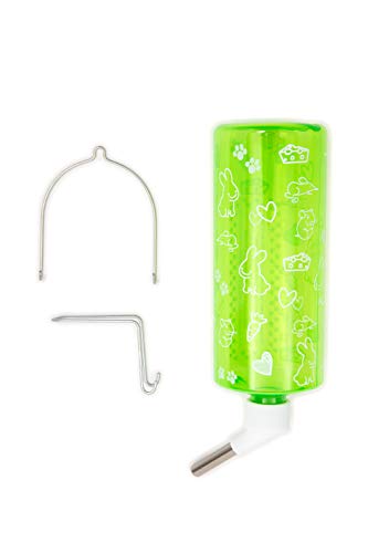 Lixit® Critter Bright Water Bottles for Hamsters, Rabbits, Chinchillas, Ferrets, Guinea Pigs and Other Small Animals - Mad...