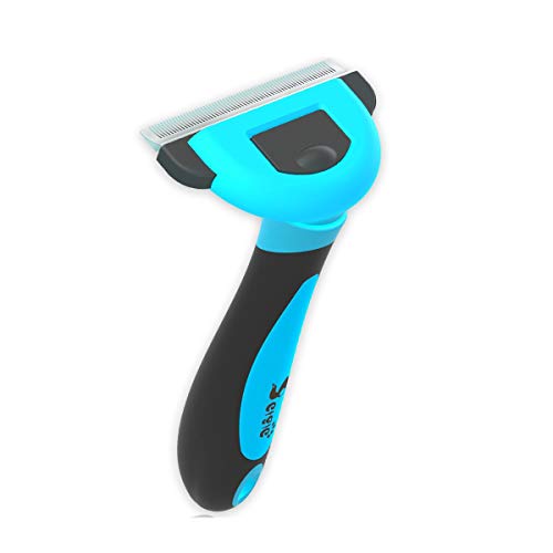 Petgle Cat Brush & Cat Comb for Shedding, 2.5inch Blue - Hair Brush for Long Hair and Short Hair, Pet Grooming Tool for Sm...