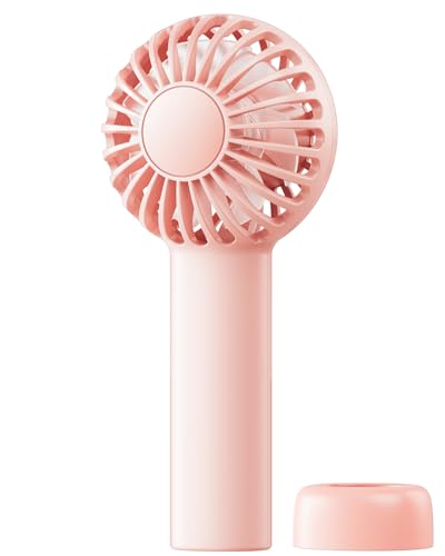 SWEETFULL Mini Portable Fan - Rechargeable Handheld Fan, 3 Speeds Personal Small Hand Gifts for Travel Essentials, Lash, M...