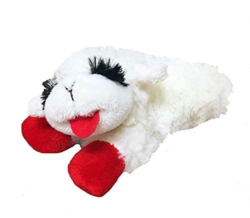 Multipet Lamb Chop Dog Plush Toy - Squeaky Toy for Small & Medium Dogs - Extra Soft Plush - Stuffed Animal for Cuddling & ...