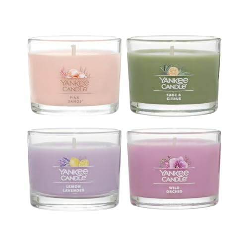 Yankee Candle Minis Jar, Zen Oasis Fragrance, Premium Scented Votives for Calm Relaxation Ambient Lighting and Aesthetic R...