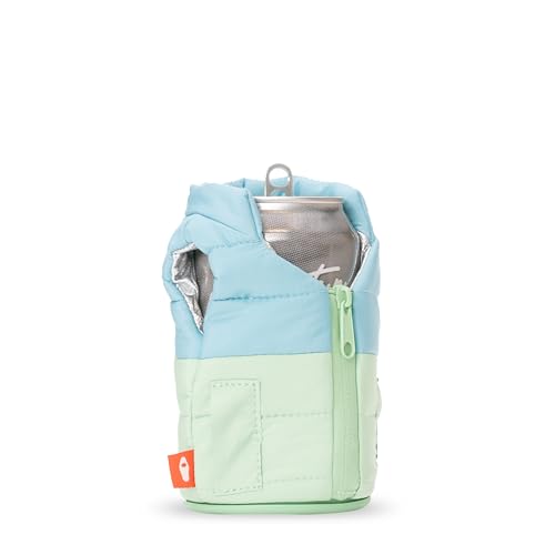 Puffin The Puffy Vest Insulated Can Cooler Sleeve 12oz & 16oz Tall Can - Non Slip Base, Beer Soda Drink Jacket for Cold or...