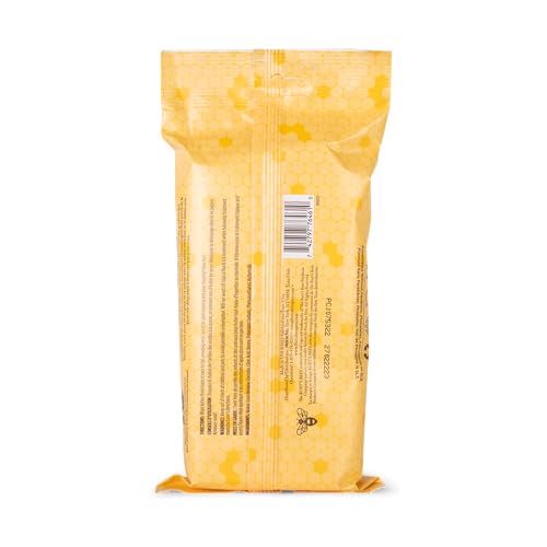 Burt's Bees for Pets Kitten Grooming Wipes with Buttermilk and Honey, Waterless Cat Bath Wipes for Face, Paws, Tail and Co...
