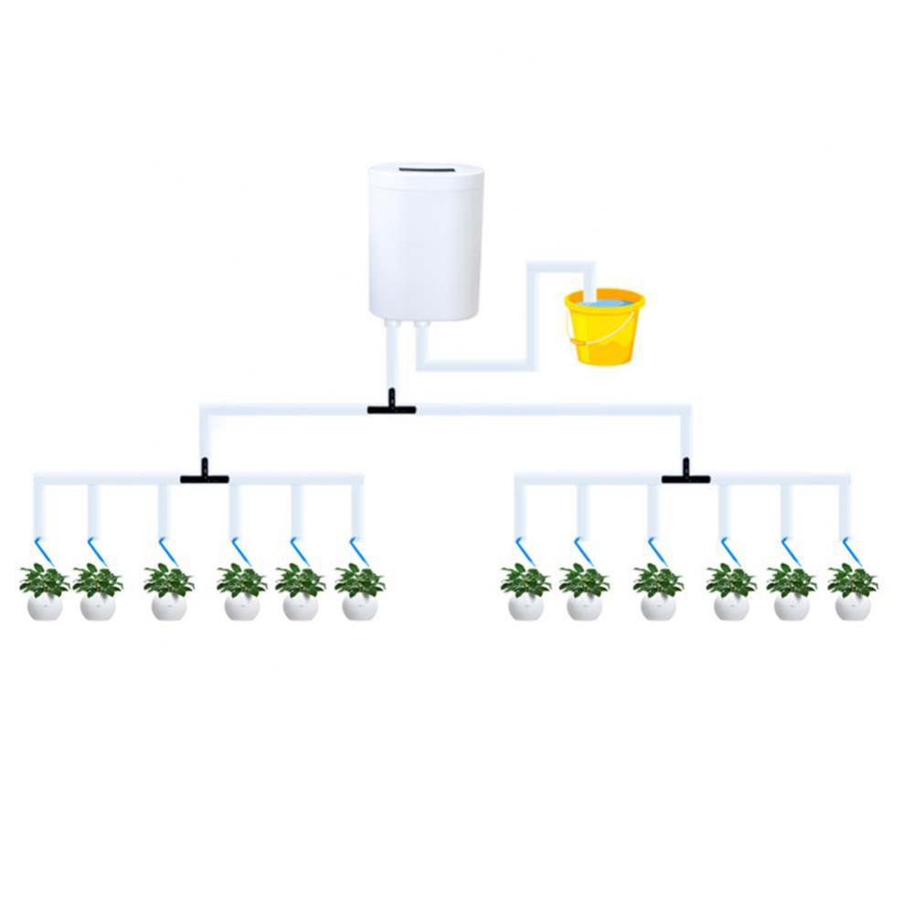LCD Smart Charging Potted Plant Watering Device Office And Home Automatic Drip Irrigation System