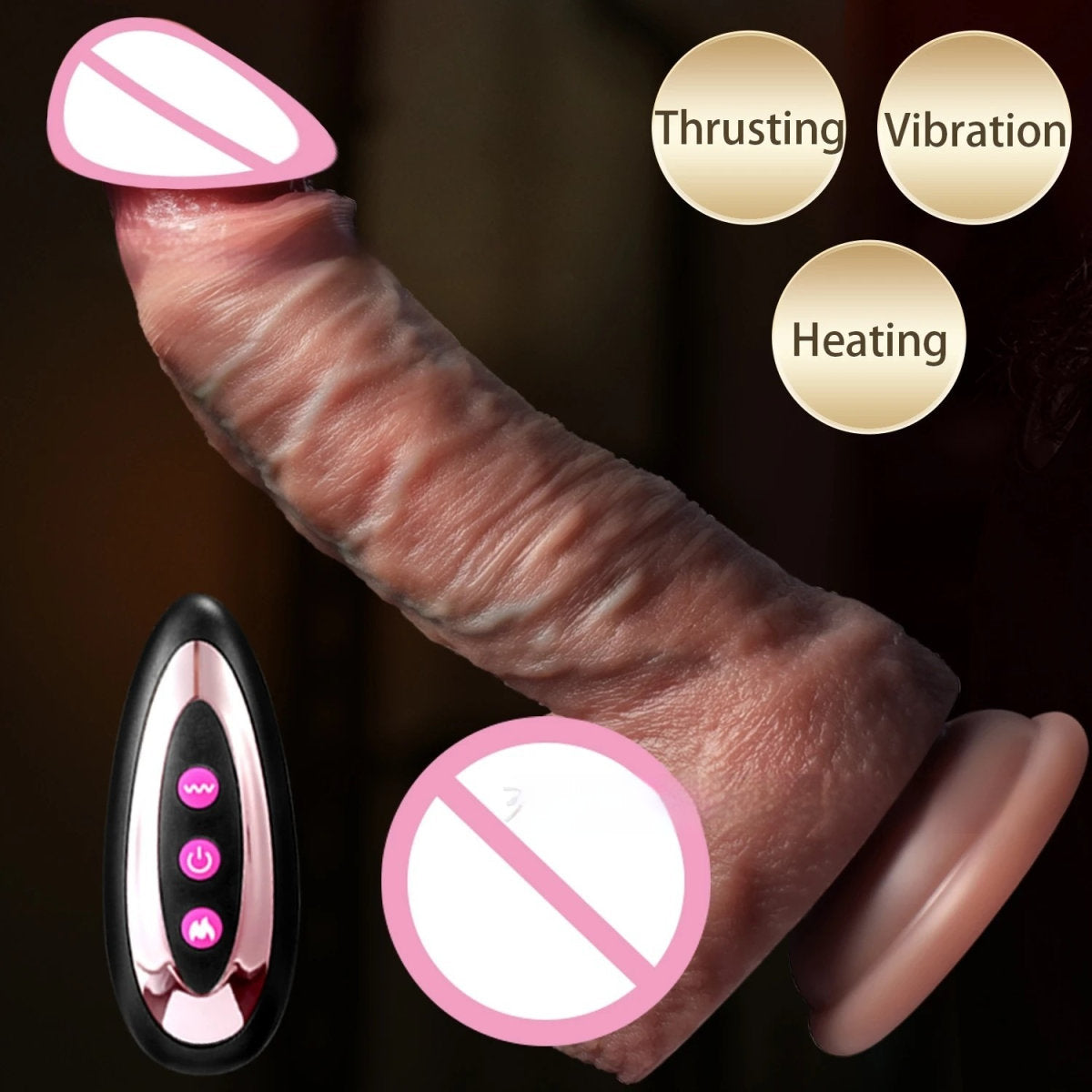 Electric Soft Meat Realistic Automatic Supplies Female Toys