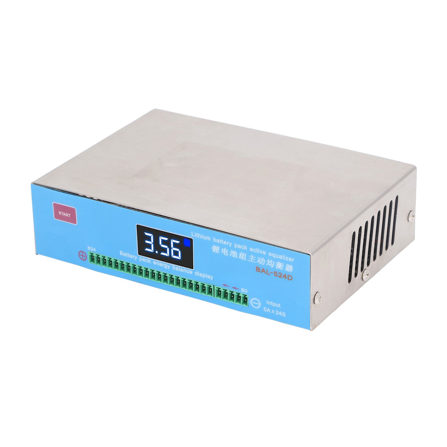 Lithium Battery Pack Active Equalizer 4‑24 Strings 5A LED Display Energy Transfer Balancer