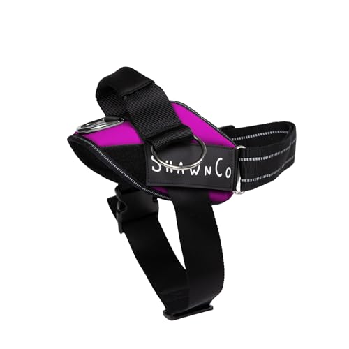 ShawnCo Essential Pro Dog Harness, No-Pull Pet Vest with 3 Leash Clips and Removable, Reflective Side Patches, Adjustable ...