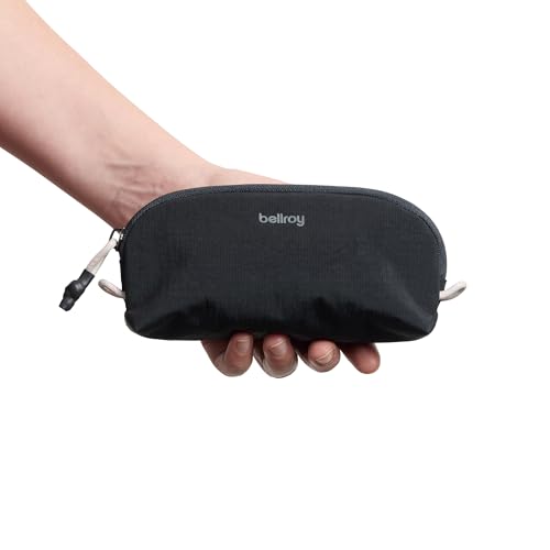 Bellroy Lite Pocket Trio (Set of 3 Mini Pouches, Super Lightweight, Made for Organizing and Attaching) - Black