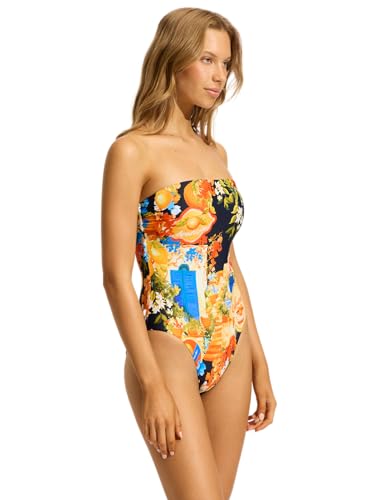 Seafolly Women's Dd Cup Bandeau One Piece Swimsuit