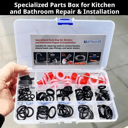 Kitchen and bathroom maintenance accessories box-15 grids-17 * 9.5 *2.2cm-1 piece