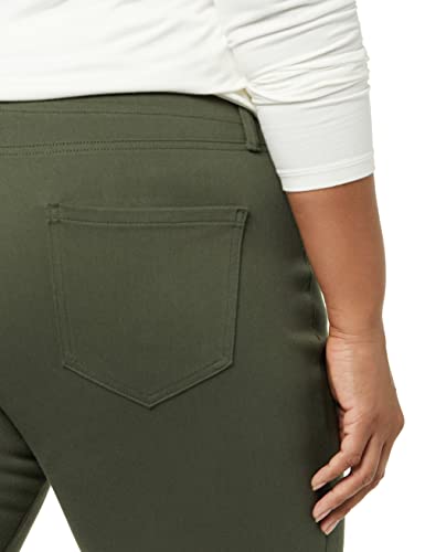 Amazon Essentials Women's Pull-On Mid Rise Stretchy Knit Jegging (Available in Plus Size)