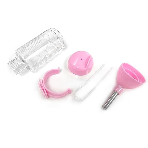 Shudyear 3 in 1 Pet Automatic Water Dispenser PP Water Bottle No Drip Small Pet Water Bottle for Dwarf Hamster Mouse Rat H...