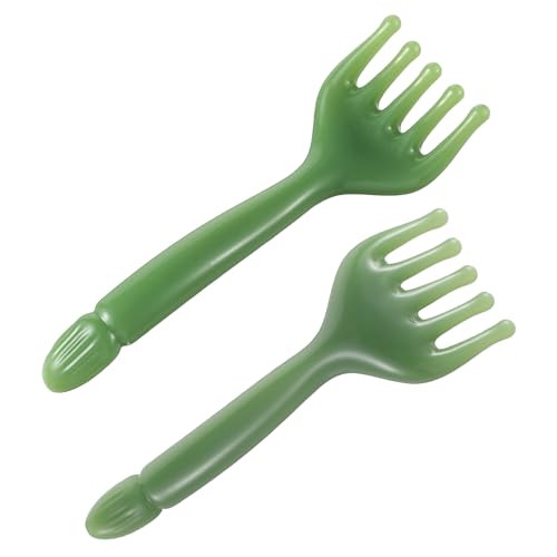 WY LIGHTING LEVEL 2Pcs Head Massager Manual Hair Scalp Massager Gua Sha Five Claw Massage Tool Comb Portable Handheld Resi...