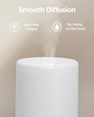 InnoGear 300ML Essential Oil Diffuser, Premium 5-in-1 Ultrasonic Aromatherapy Diffusers Scent Humidifier Aroma Diffuser Va...